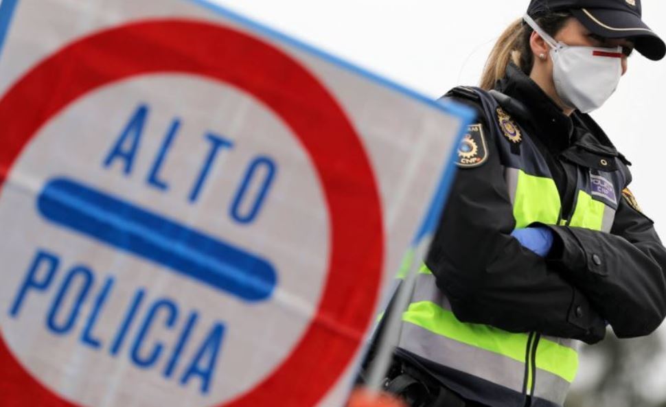 Imagen de un control policial