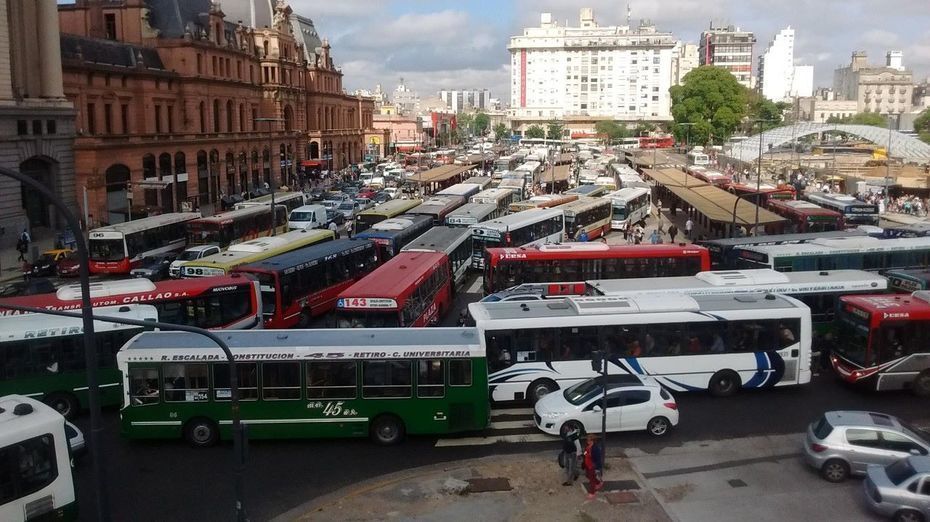 Transporte público en Argentina.