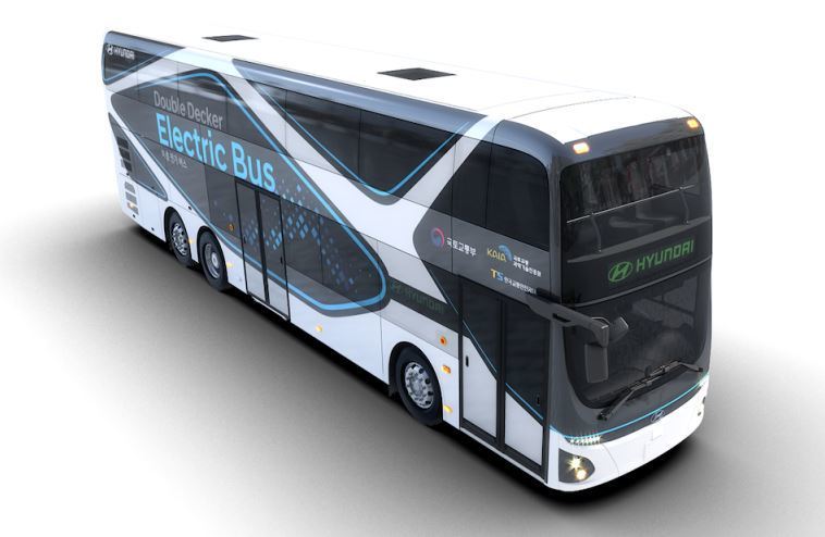 Autobús eléctrico de dos pisos de Hyundai