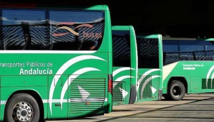 Imagen de autobuses de Andalucía