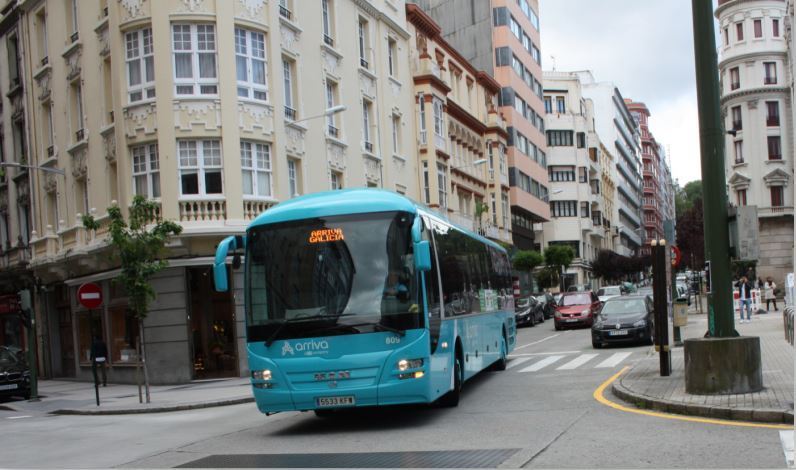Imagen de un autobús de Arriva