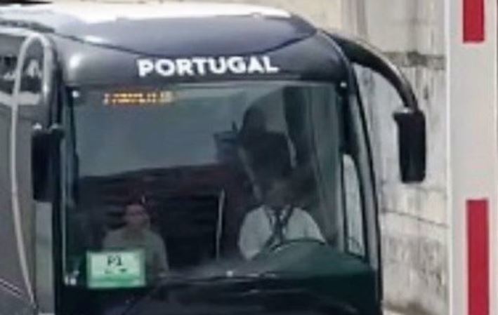 Imagen del autobús portugués