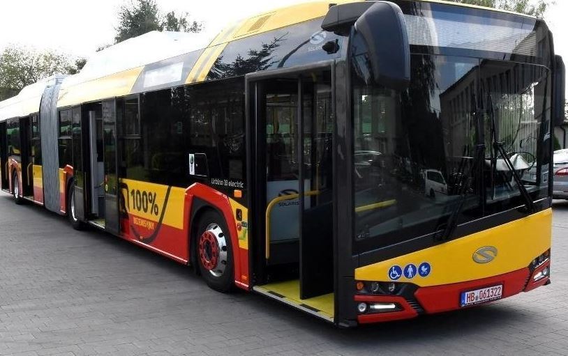 Un autobús Urbino 18 de Solaris