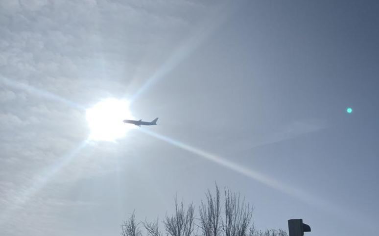 Imagen del avión