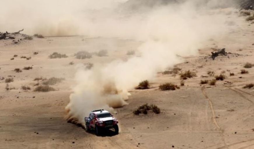 Imagen de la etapa prólogo del Dakar 2021