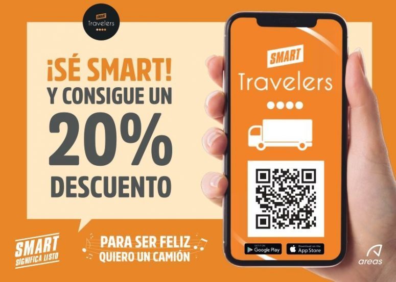 Areas ofrece un 20% de descuento para transportistas en su programa de fidelización