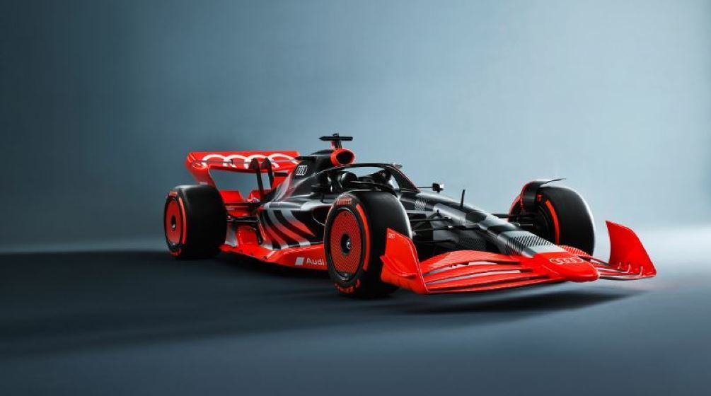 Imagen del Audi que competirá en la Formula 1 en 2026