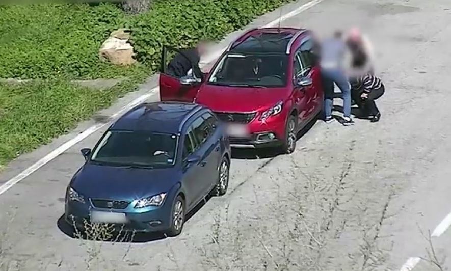 Imagen de uno de sus robos