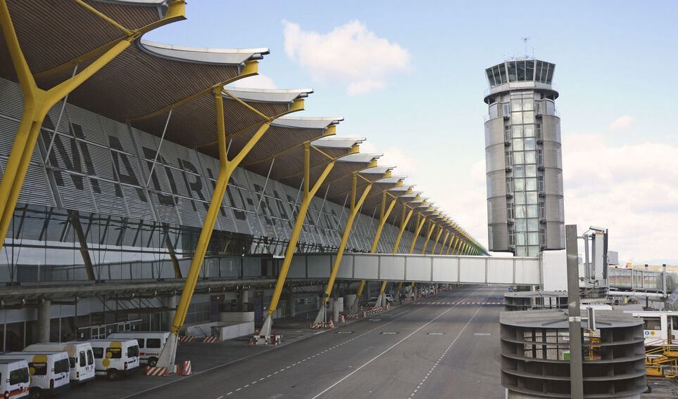 Imagen del aeropuerto de Barajas Madrid
