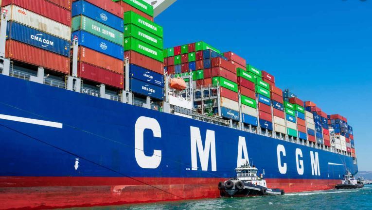 Barco de CMA GGM