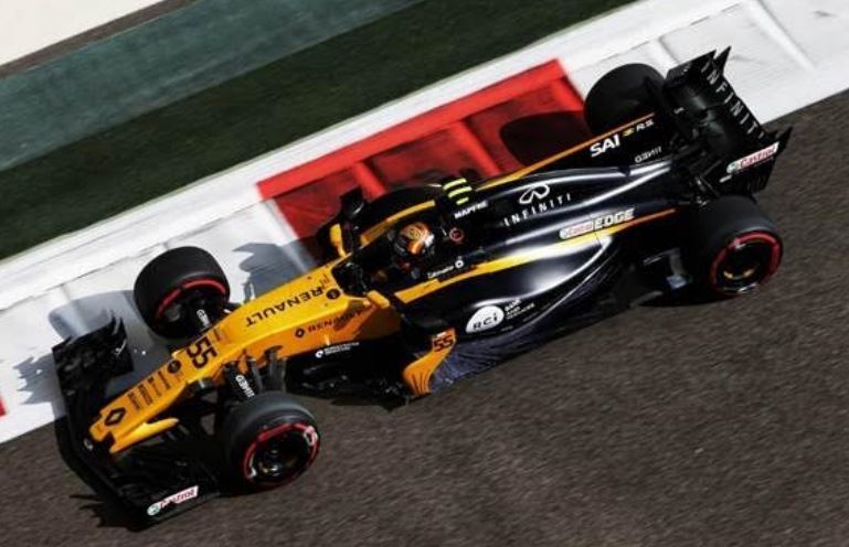 El coche de Fórmula 1 de Renault