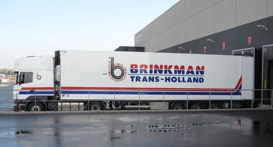 Imagen de un camión de la empresa de transporte