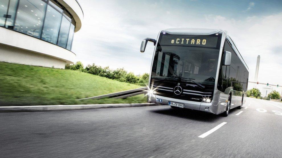 El autobús eCitaro de Mercedes El autobús eCitaro de Mercedes