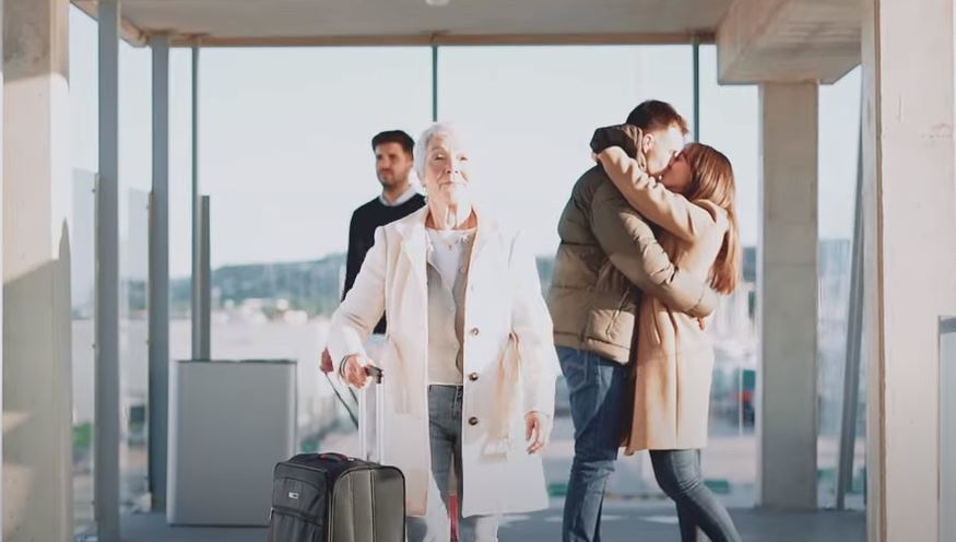 Imagen de la campaña de Navidad de Baleària