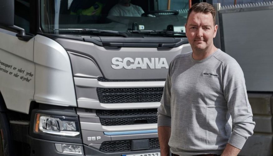 Bjørnars Transport pioneros con camiones eléctricos Scania en Bergen