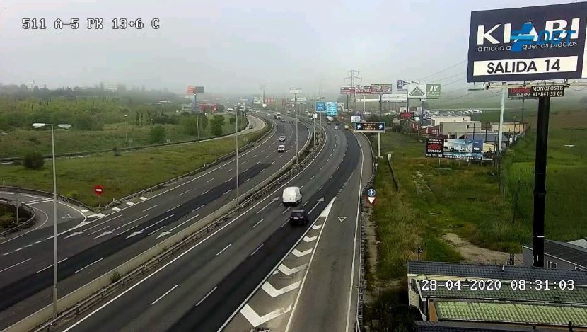 Imagen de una cámara de la DGT