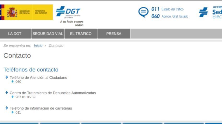Cambio del número 902 de la DGT