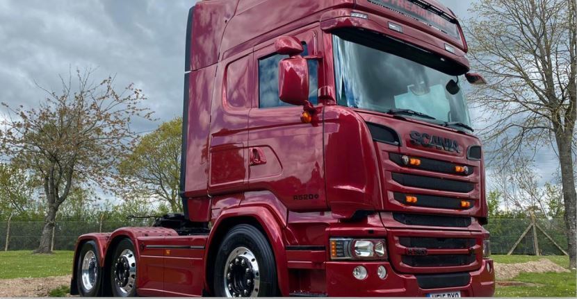 El camión Scania de Simon