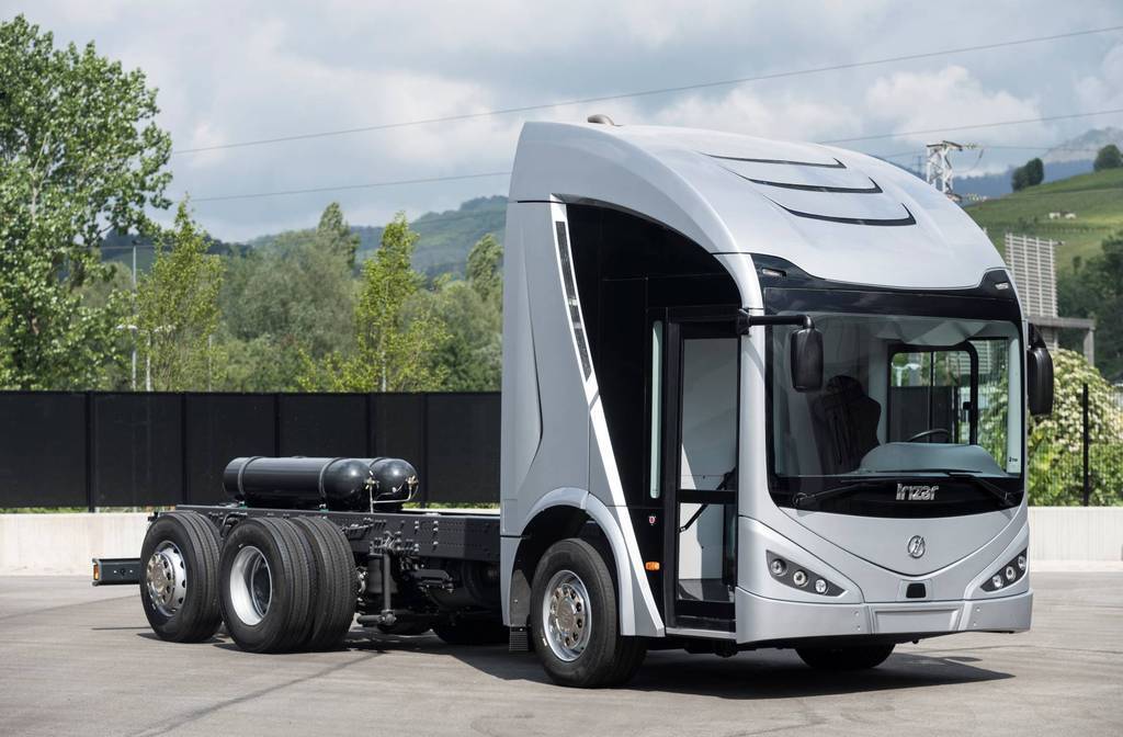 Prototipo del camión eléctrico ideado por la firma Irizar. IRIZAR