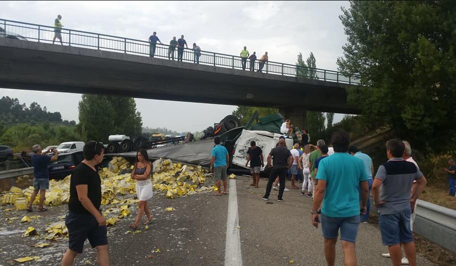 Imagen del accidente