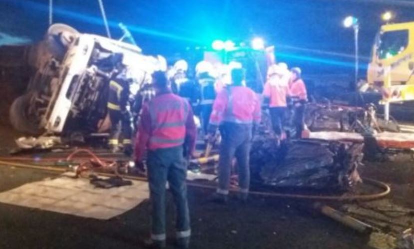 Imagen del accidente