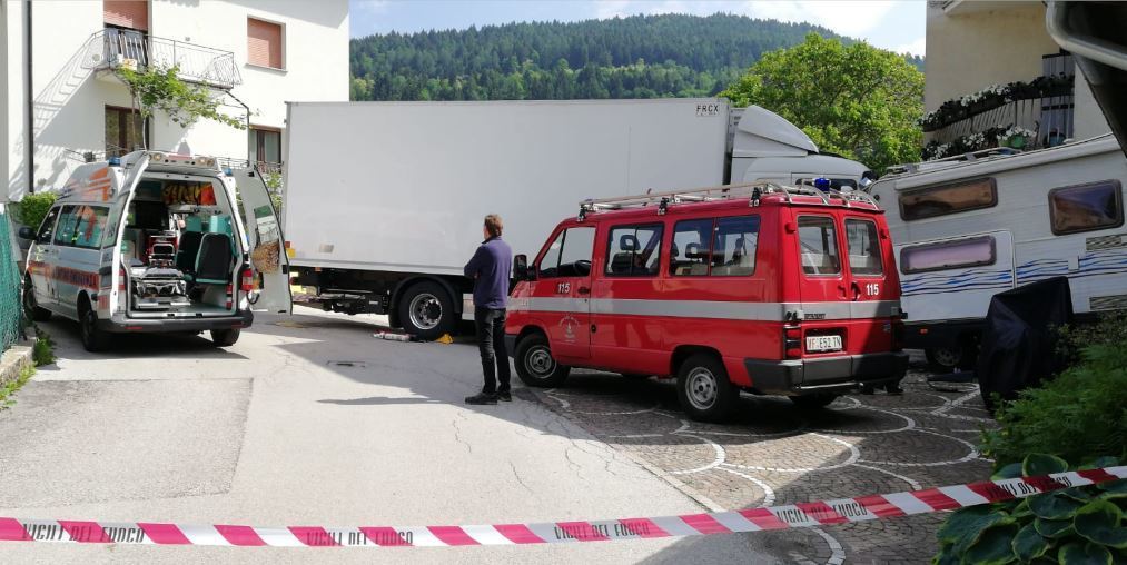 Imagen del lugar del accidente