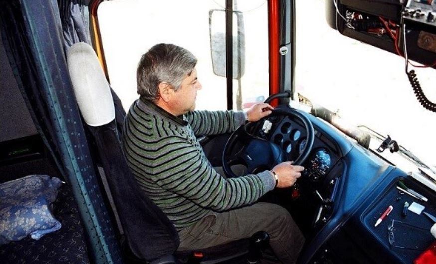 Imagen de un camionero