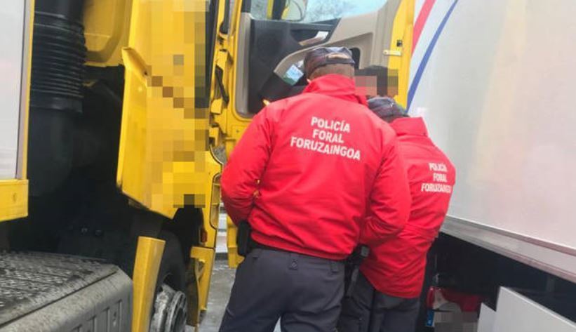 Imagen de la Policía Foral