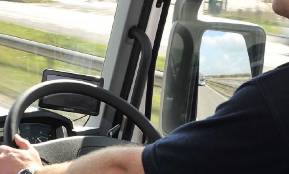 Un camionero de Reino Unido