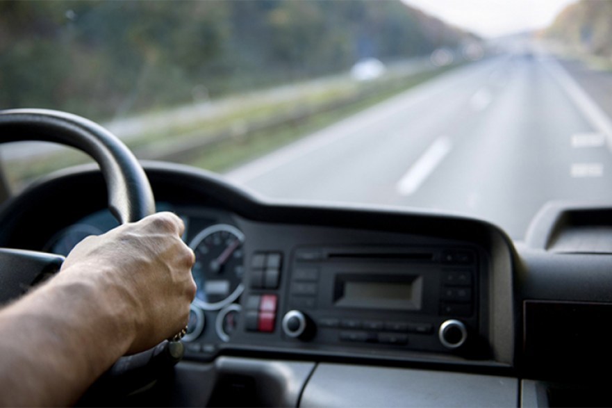 Imagen de un camionero