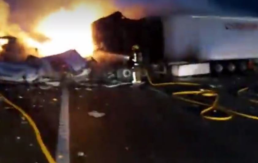 Imagen del accidente