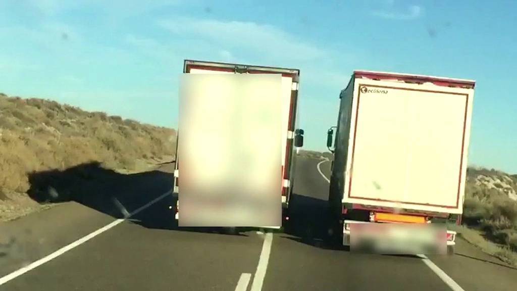 Un adelantamiento peligroso