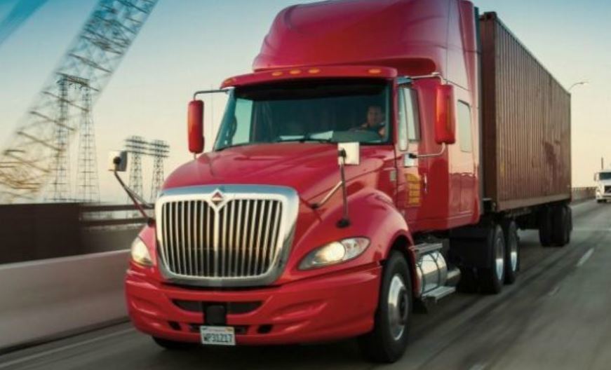 Imagen de un camión a gas en EE.UU.