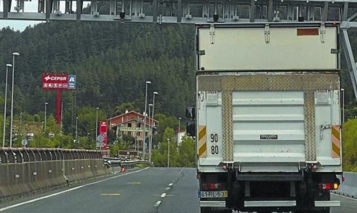 camiones, multas, extranjeros, euros, instalado, sistema, VIA-T, autovía, Gobierno, Vasco,