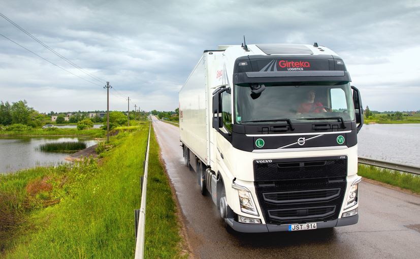 Imagen de un camión de Girteka Logistics