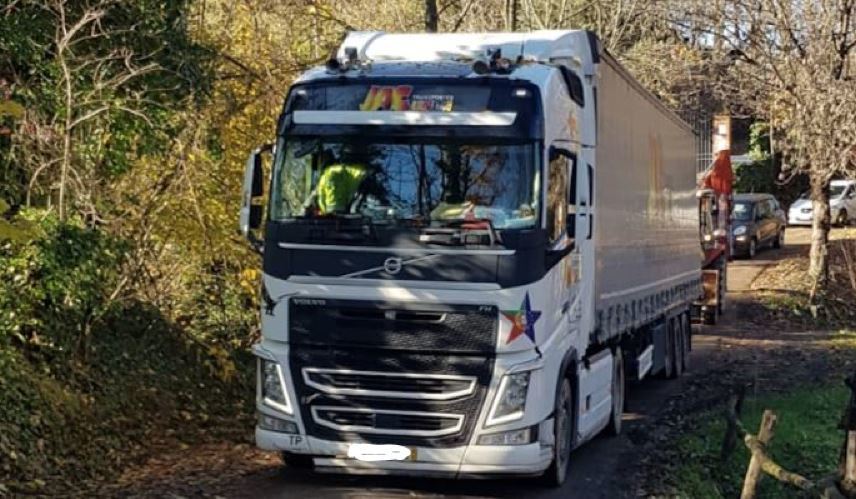 Imagen del camión portugués libre