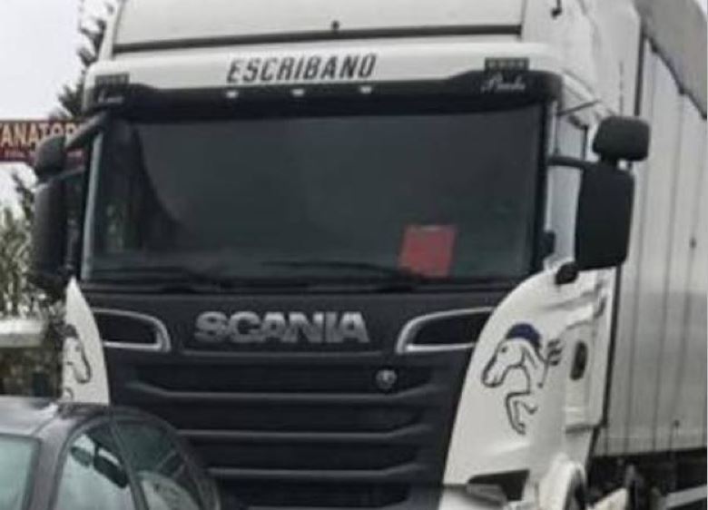 camión, robado, Scania, matrícula,