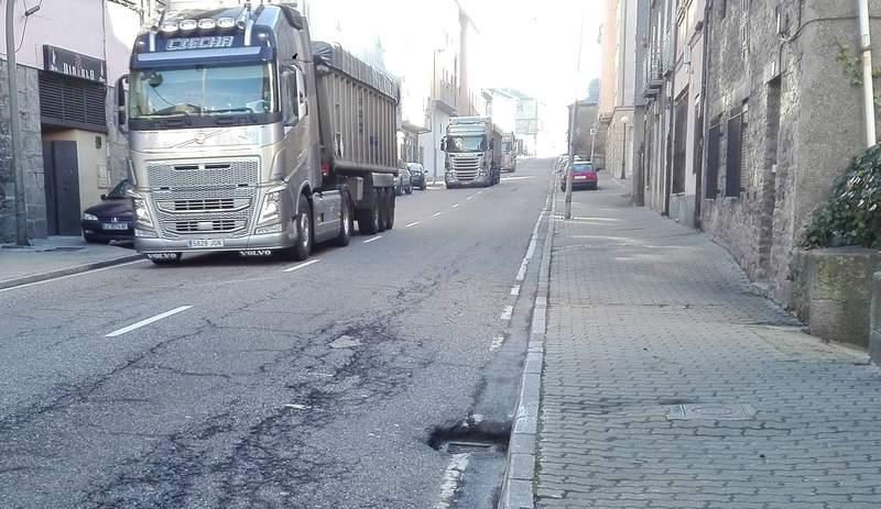 Imagen de un camión cargado de carbón