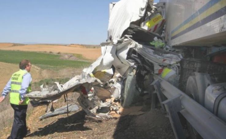Imagen del accidente