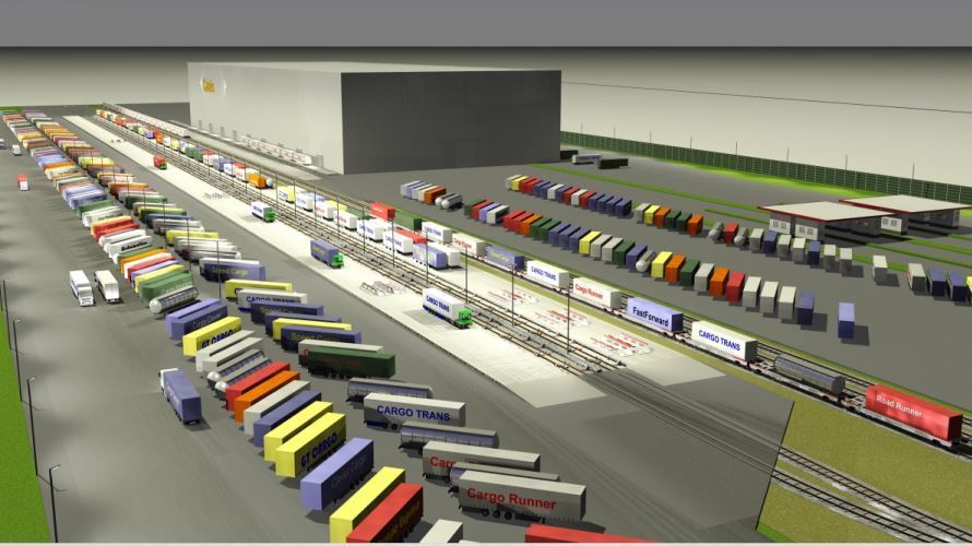 Simulación del funcionamiento de la terminal