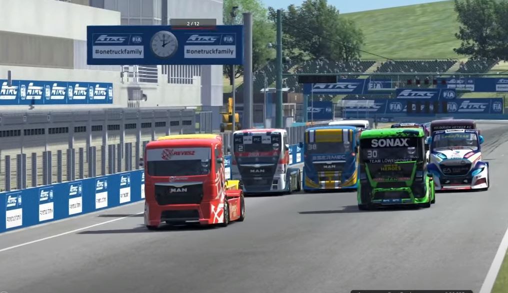 Antonio Albacete en la carrera de Hungaroring