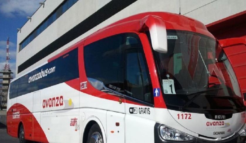 Imagen de un autobús de la empresa AutoRes del Grupo Avanza