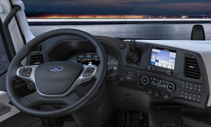 Imagen de una cabina de camión FORD