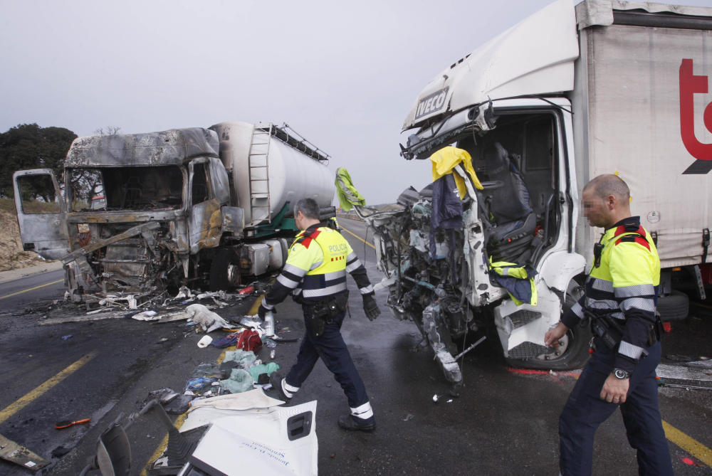 Una imagen del accidente,