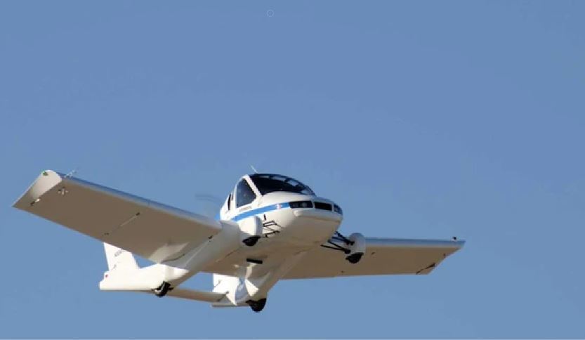 Imagen del primer coche volador