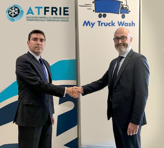 Acuerdo entre Atfrie y Truck Wash Europa