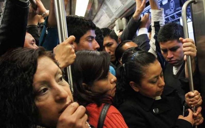 Comportamiento, transporte, público, México