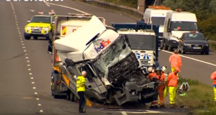 Imagen del accidente