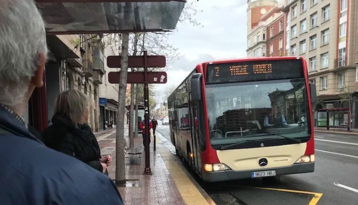 Un autobús de Logroño