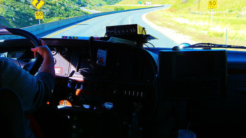 Imagen de un conductor de camión